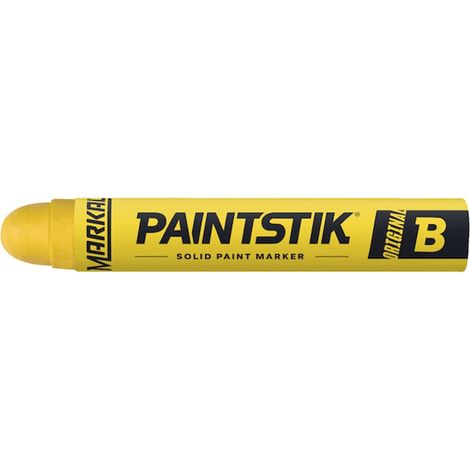 Marqueur peinture Paintstik® B® huile/humide - jaune - MARKAL