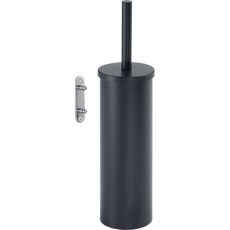Sapho Gedy Samba - Scopino da WC Flip da appendere, nero opaco 52330314 (1/3)