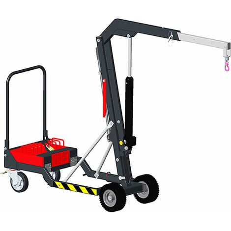 Mobiler Hebezeug - Max. Hub 2380 mm - Tragkraft 200 kg - Reichweite 1000 mm - Baustelle - Werkstatt - Industrie - 300820 (1/5)