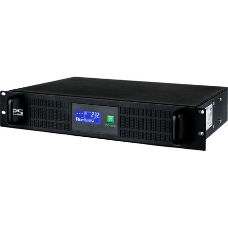 CCTVups-2U-850-LCD: UPS RACK 2U 850VA/510W 1x9Ah, Schuko+IEC, USB