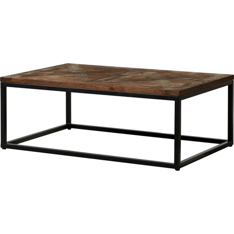 Couchtisch Akazie 110x70x40 walnuss lackiert LOUNGE COLLECTION 05