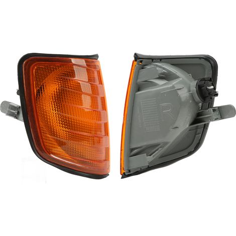 Clignotant Avant Droit Feu de Coin pour Mercedes E Class W124 1984-1995 Jaune Référence 1248260143 (1/5)