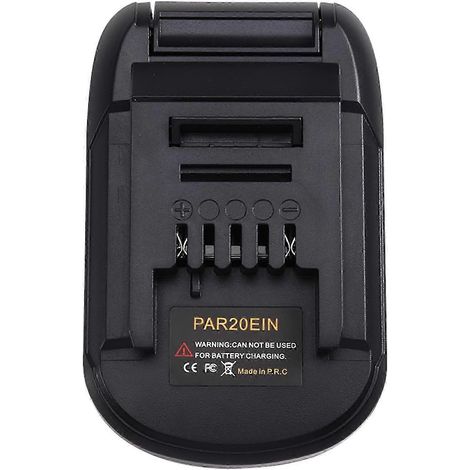 Adaptateur de batterie compatible avec les batteries Parkside 20 V Li-Ion et les outils électriques Einhell 18 V Li-Ion (PAR20EIN).WHBYV (1/4)