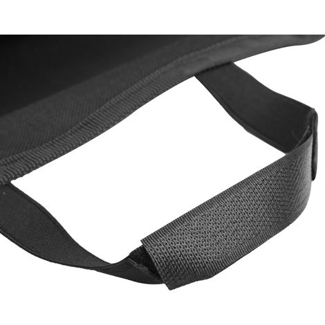 Filet de voiture, porte-sac à main pliable pour dossier de siège auto, organisateur suspendu en maille, noir (1/5)