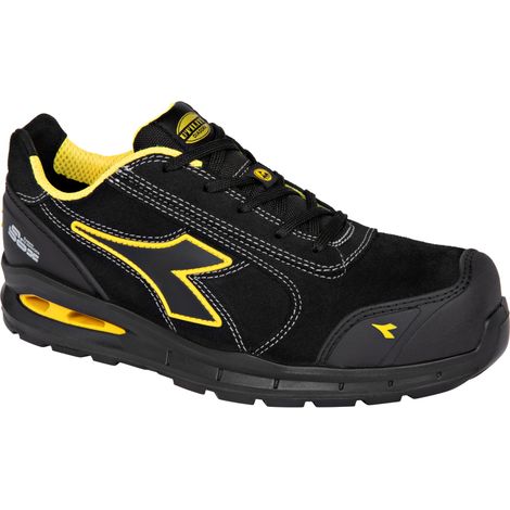 Chaussures de sécurité basses RUN A.BOX MSTR LOW S3S FO SR SC ESD noires DIADORA - 182531 C0200 43 (1/5)