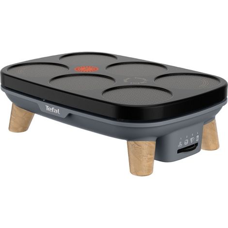 Tefal Gourmet PY901BF1 Crepera eléctrica gris 1100 W