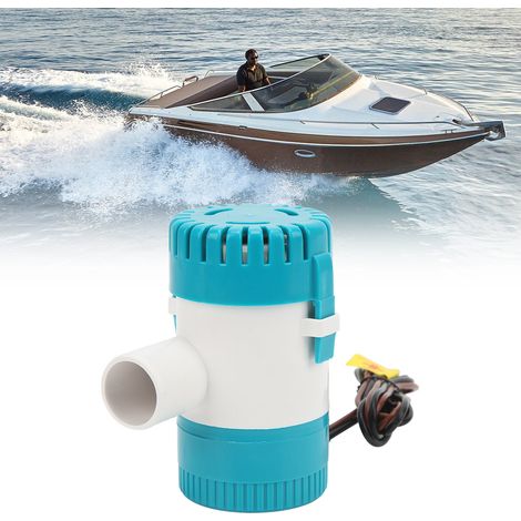Pompe à engrais 1100 GPH 12 V (couvercle supérieur bleu et filtre) (Référence : NMBP12-G1100-40-12) (1/5)