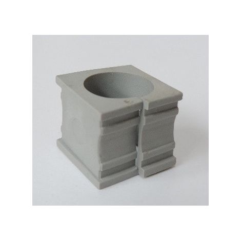 Passe-fil fendu noir pour insertion de câbles 16-17mm (à l'unité) dans boîtier ou armoire IP54 Cabtite KTs16 Weidmuller
