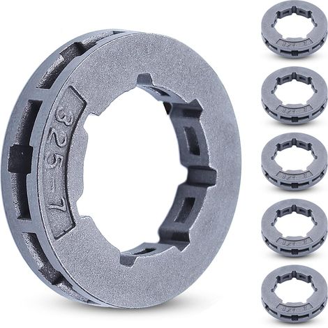 Pignone di trasmissione LinDuxe 6 pezzi (.325) 19 mm scanalatura piccola 7 denti per motosega Husqvarna 501 45 74-02 501457402 per Stihl Jonsered Poulan Dolmar Oregon 11892