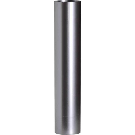 FireFix Ofenrohr Ø 100 mm 50 cm feueraluminiert Rohr Ofen Kamin Kaminrohr