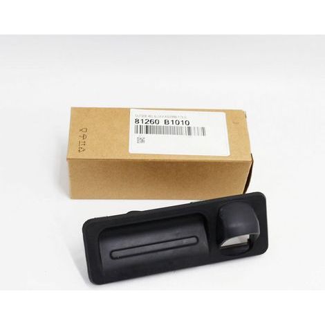 La référence 81260B1010 convient à la poignée de verrouillage du hayon du couvercle de coffre de la Hyundai G80, 2015-2020. (1/5)