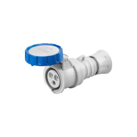Presa Mobile Industriale Gewiss HP GW62037H IP67 2P+T 32A 230V