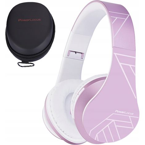 PowerLocus KIDS metallisch-lila kabellose BLUETOOTH-Kopfhörer FÜR KINDER (1/5)