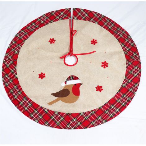 Christmas Tree Skirt Robin 86 cm (1/5)