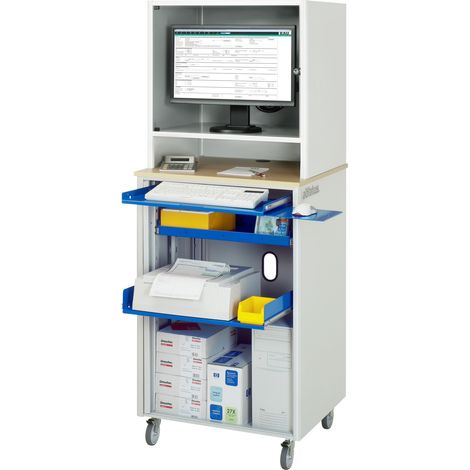 Rau Computer-Station 2075, B720xT660xH1850mm (1/5)