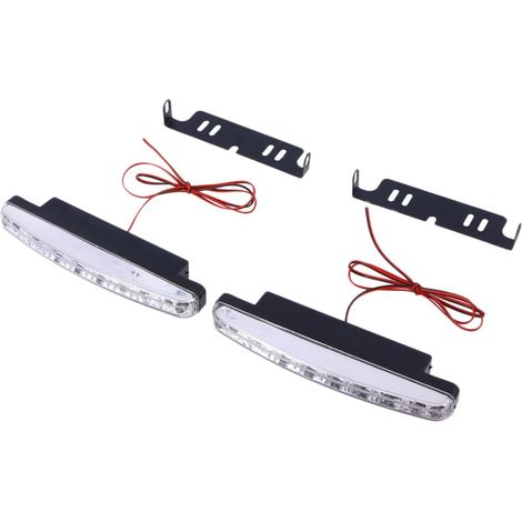 Mikinona 2pcs Feu de Jour LED Voiture, Feux à pour Véhicules (1/5)