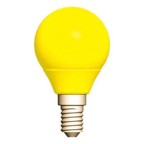 Trade Shop - E14 MINI GLOBE LED-LAMPE 220V FARBE GRÜN BLAU LILA WEISS WARM KALT 2W -