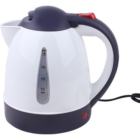 Bouilloire électrique Portable pour voiture, 1000ml, voyage sur route, allume-cigare, camion, eau chauffée, thé, café, arrêt automatique (1/5)