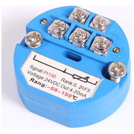Module Transmetteur de Température RTD PT100-50150 ℃ Transmetteur de Capteur de Température 4-20MA 0-10V Capteur Isolé (1/4)