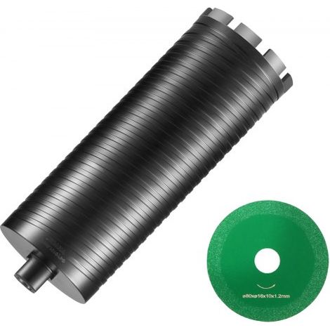 Couronne Diamanté Humide/Sec 102 mm Profondeur de Perçage de 241 (1/5)