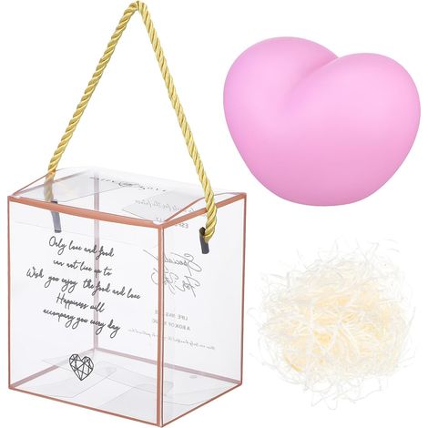 Lampe De Nuit Cœur Pvc Grosse Taille, Veilleuse Chambre Fille, Lumière Douce Tamisée, Mini Lampe Décorative Pour Maison, Veilleuse Esthétique Pour Garçon Et Filles, Présent Anniversaire (1/5)