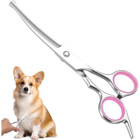 Ciseaux Toilettage Chien, Ciseaux Chien Toilettage Courbes (1/5)