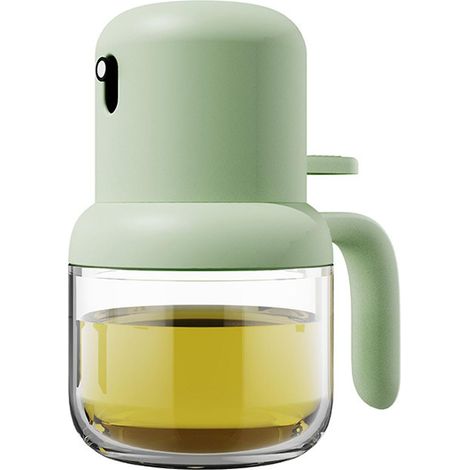 Flacon pulvérisateur rechargeable et étanche pour huile et huile d'olive, permettant une application contrôlée des assaisonnements en cuisine.-AquaForge (1/5)