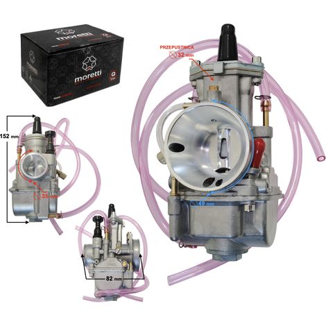 Carburatore universale da 32 mm per motori da 130 a 350 cc (1/4)