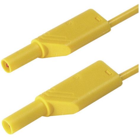 SKS Hirschmann MLS WS 200/1 cable de medida amarillo 2m