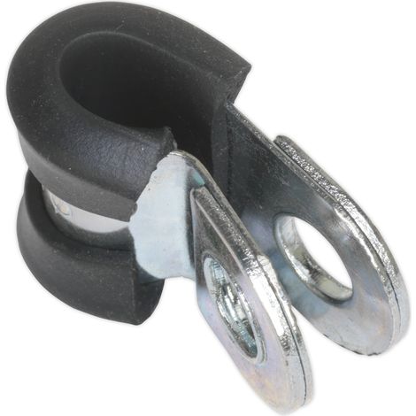 Sealey PCJ5 Rubber Lined P-Clip 5mm - Pack of 25