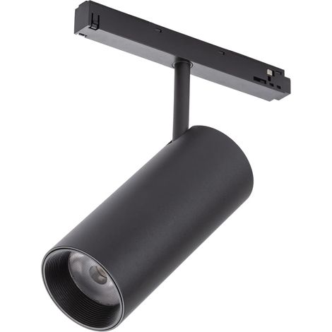 Spot LED rail magnétique Nowodvorski noir 15W 4000K (1/5)