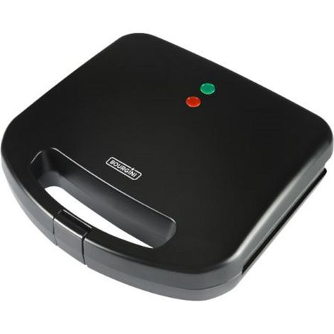Bourgini XXL Appareil à Sandwich Noir 800 W