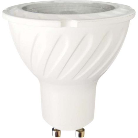Foco LED V-TAC con chip Samsung y casquillo GU10 de 6 W, 38°, blanco cálido