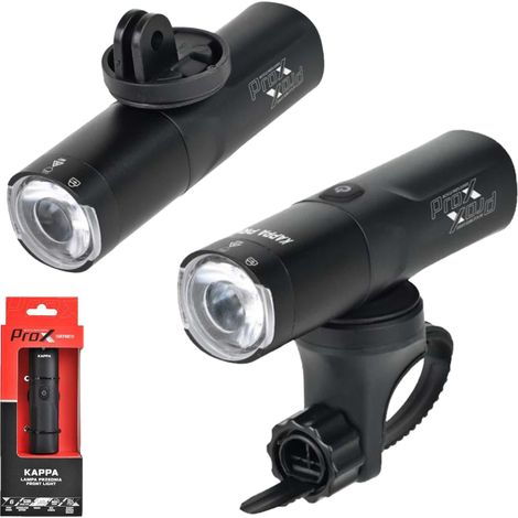 Prox Kappa 800Lm Fahrrad-Frontlicht USB-C 2500mAh IPX4 GoPro Standard