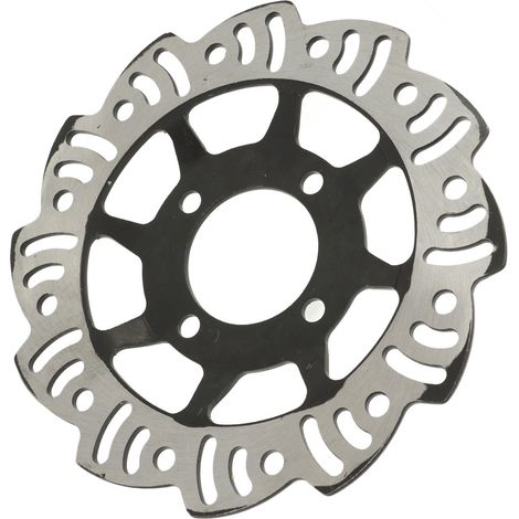 Disque de Frein 190mm Avant Arrière avec Plaque de Fixation et Plaquettes pour Moto Cross 50cc à 125cc (1/5)