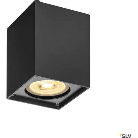 Plafonnier intérieur ALTRA DICE simple noir GU10/QPAR51 35W max - SLV - 1002216 (1/5)