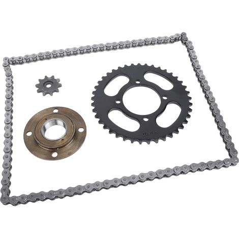 420cket et Kit-10MM 10Tont et 41T Rearcket avec 76rive Links et Jeu de Volant d'inertie sans Dents Go Karts, VTT et Autres (1/5)