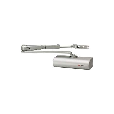 Ferme-porte avion multi-forces avec butée C1416 - aluminium 097 (C141603097)