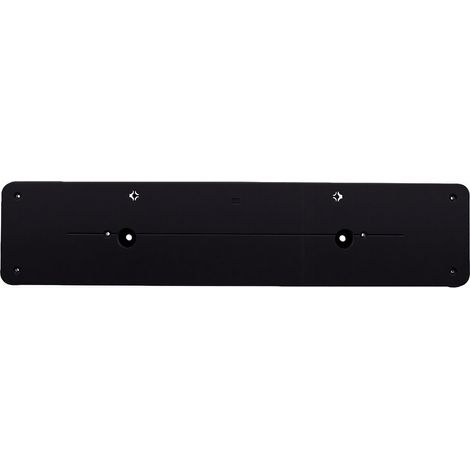 Support plaque immatriculation pare-chocs avant remplacement pour classe GLS X166 2016-2019 A1668850481, support voiture européenne (1/5)
