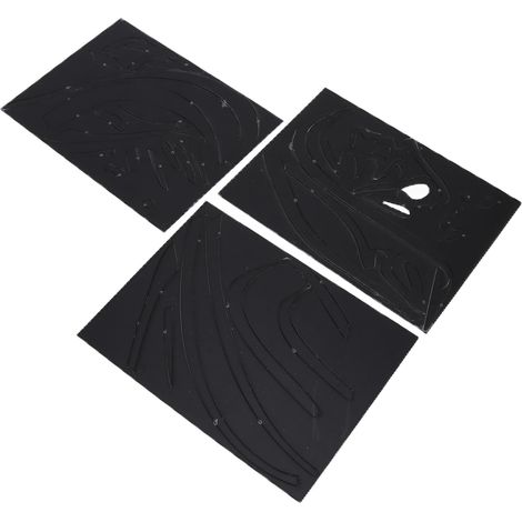 Sticker mural miroir 3D amovible, décoratif, pour la maison, le bureau ou un café. (1/5)