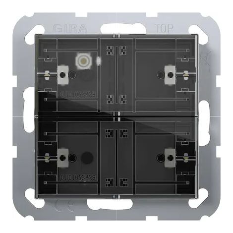 Gira Tastsens.4.55 Standard 2f KNX [501200], 5012 00