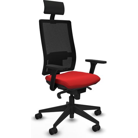 Sedia da ufficio piqueras y crespo Horna nero 120 kg comfort
