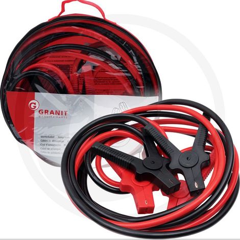 Semiprofessionelle Anlasserkabel 12V Lade- und Zündspannung 4,5m Kabel