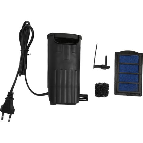 Filtro de agua bajo ZYT05 para acuarios, tortugas y reptiles – 3 W, 350 l/h, 14 x 7,3 cm (1/5)