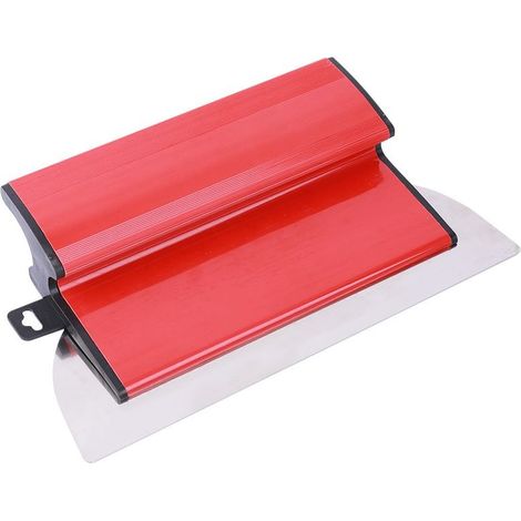 Couteau Enduit Lisse, Lame d'écrémage Manteau Spatule de lissage De finition murale pour décoration tuyau Lissage 25 Cm D'écumage Ergonomique Résistante à (1/5)