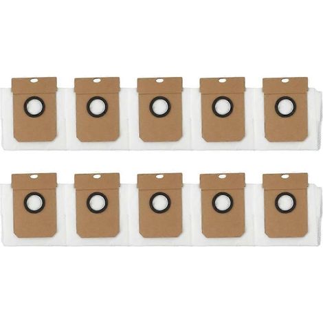 Sacs à poussière de rechange pour aspirateurs MiWhole M9 PRO MAX, avec filtration à 5 couches et grande capacité (1/5)