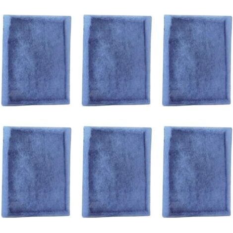 Lot de 6 filtres de remplacement, compatibles avec les filtres d'aquarium Aqua-Tech EZ-Change 3, compatibles avec les filtres électriques Aqua-Tech 20-40 et 30-60-Karteo (1/4)