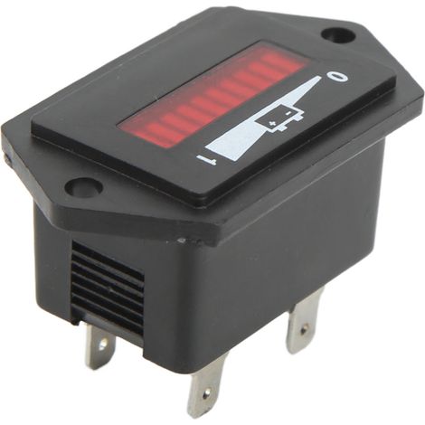 Indicateur de batterie 24 V haute précision et facile à lire 906T24BNBAO pour chariot élévateur électrique Curtis et voiturette de golf (1/5)