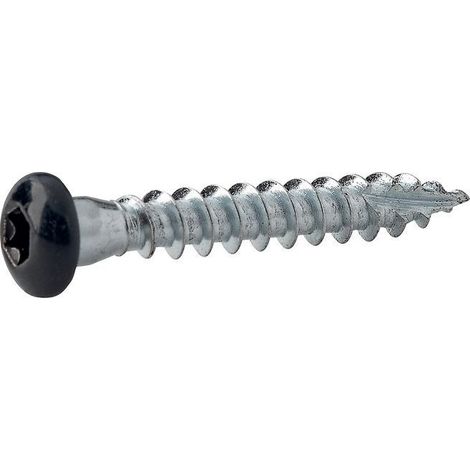Holzschrauben für Verbinder und Halterungen, schwarzer Kopf, 5 x 40 mm – CSA-ZPB – Blisterpackung mit 100 Stück – SIMPSON STRONG-TIE (1/5)
