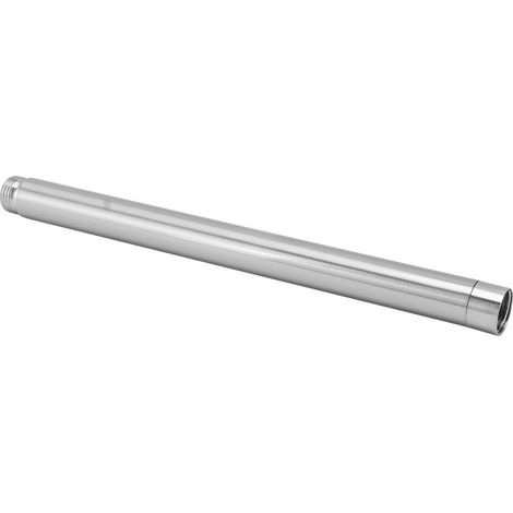 Rallonge de douche en acier inoxydable pour pommeau de douche à main, 25 cm (10 pouces) (1/5)